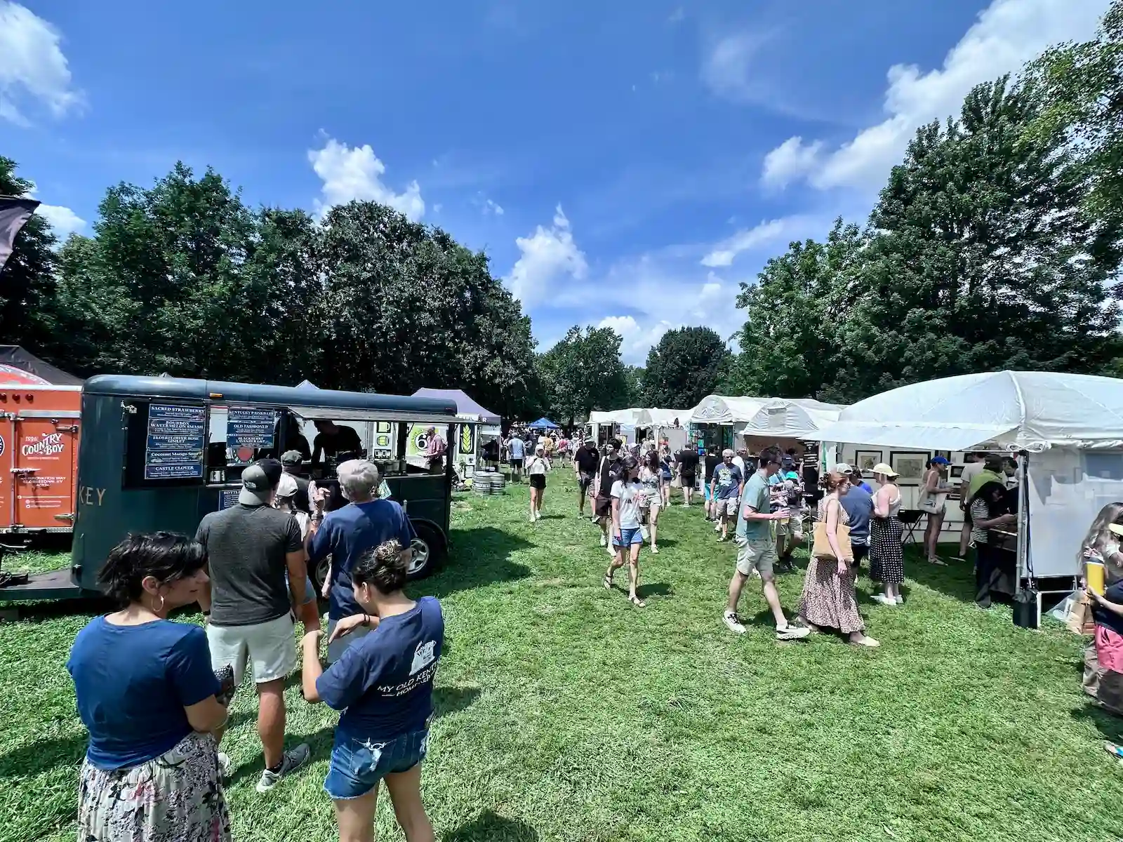 The Woodland Art Fair at Woodland Park in Lexington, Kentucky